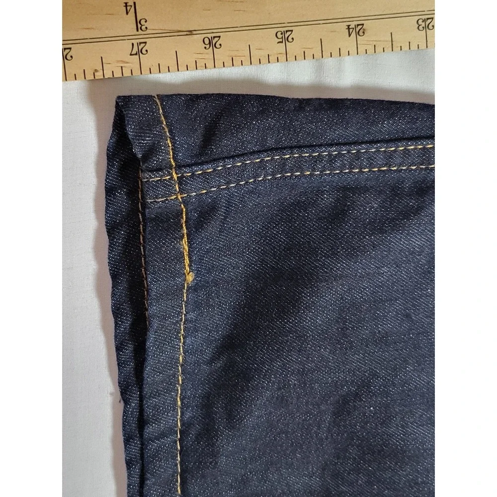 Levis 541 Athletic Taper Jeans Mens 48x29 Dark Blue Denim Cotton Stretch Classic